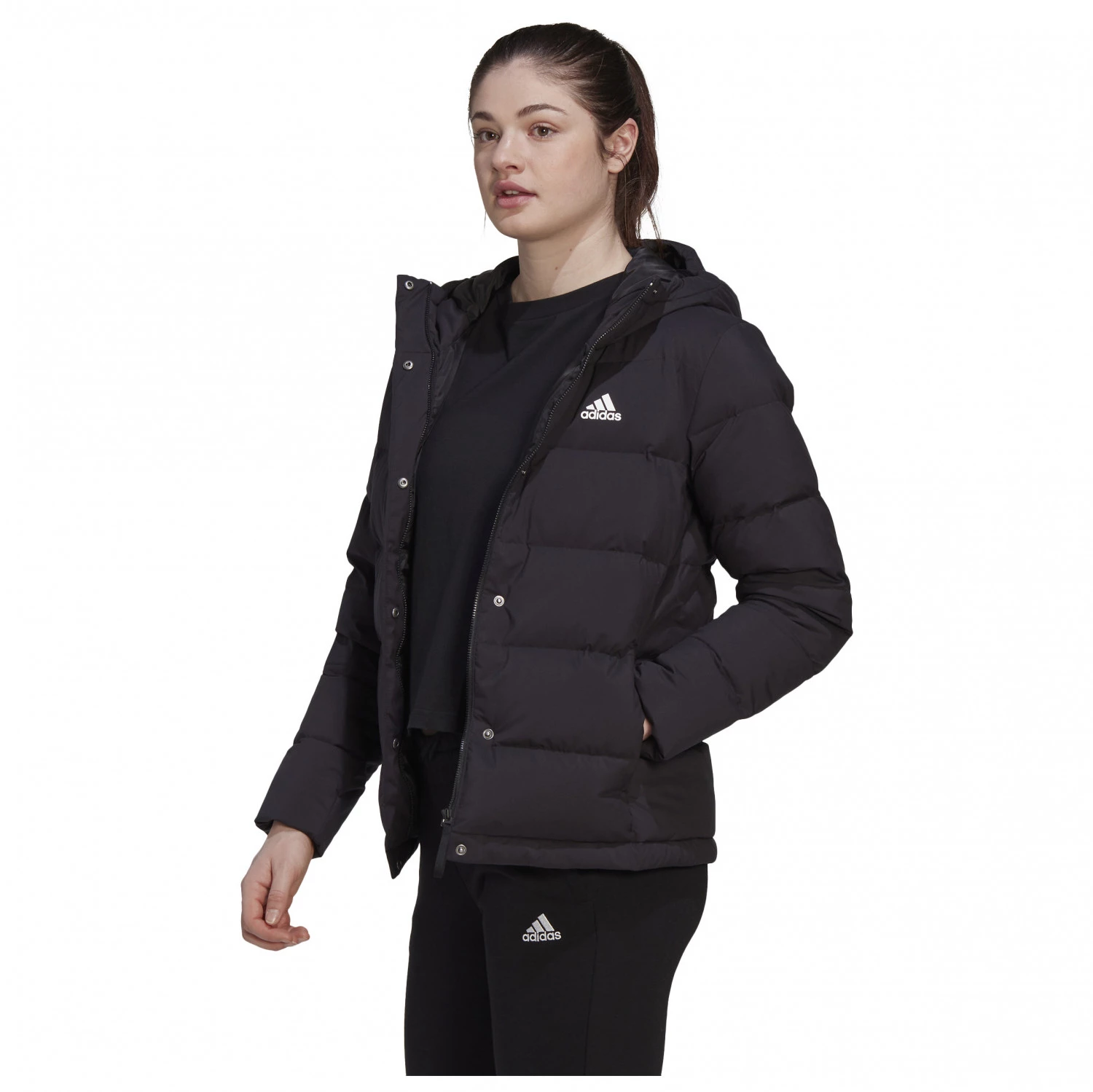 Adidas - Women's Helionic Hooded Jacket - Doudoune – Image 4
