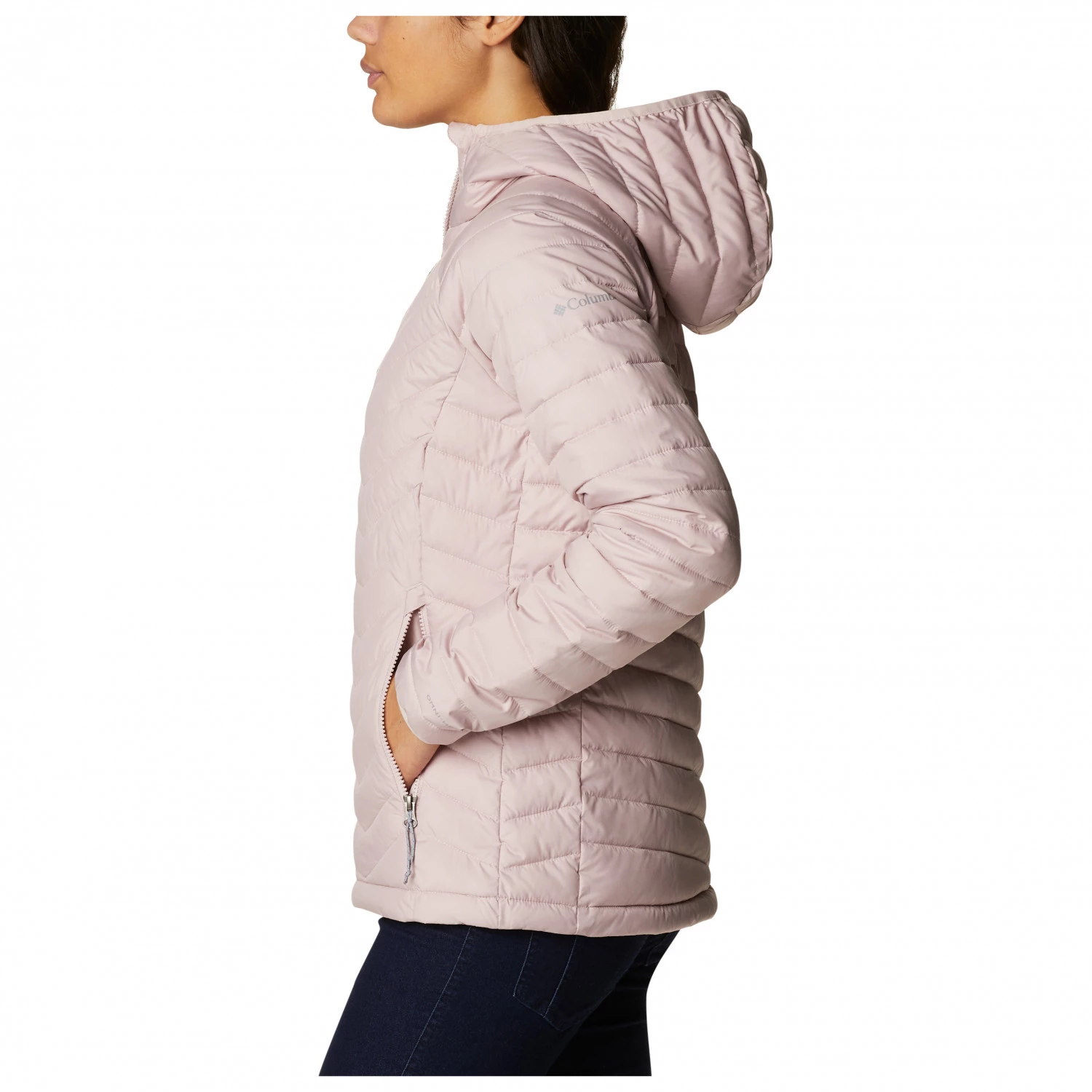 Columbia - Women's Powder Lite Hooded Jacket - Veste synthétique – Image 3