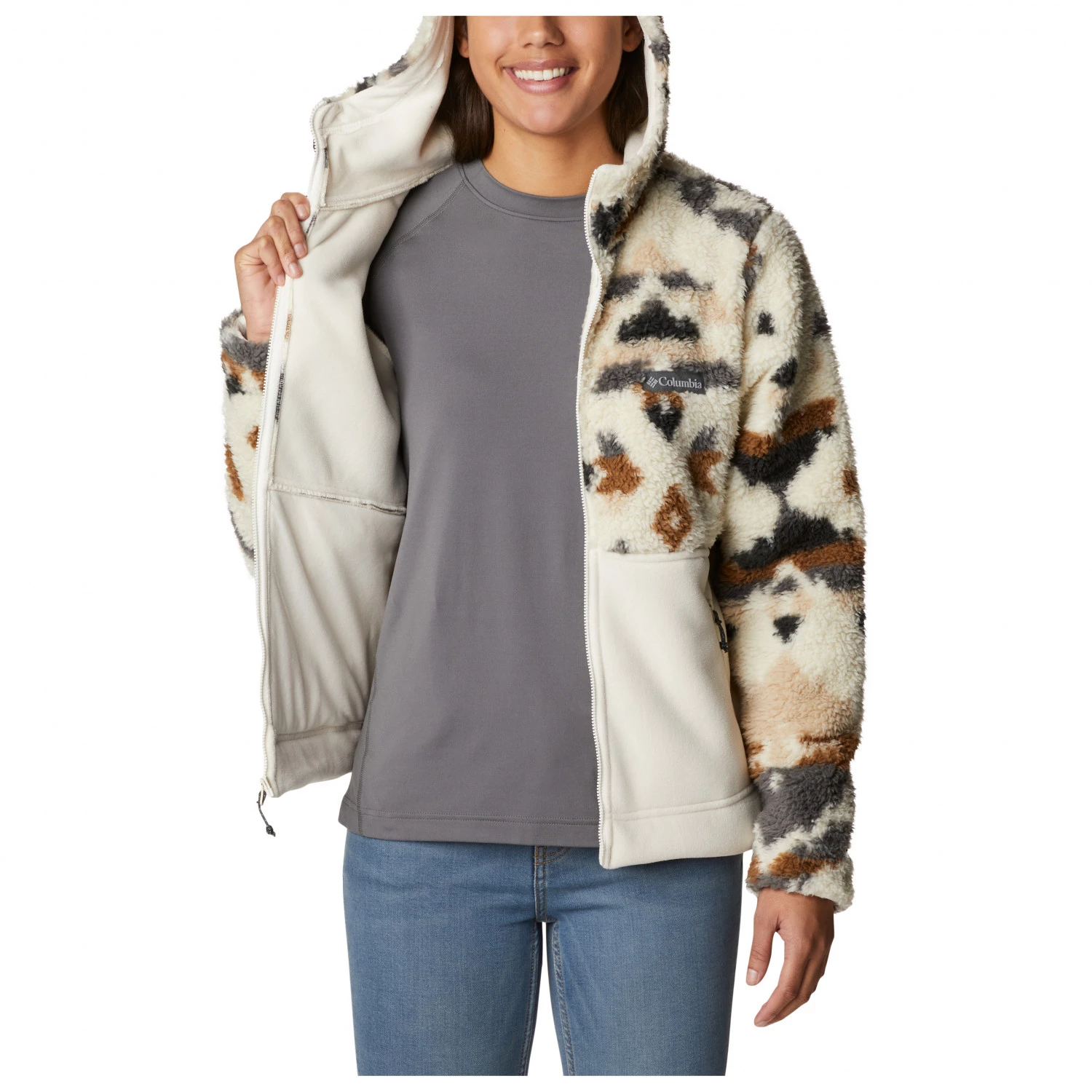 Columbia - Women's Winter Pass Sherpa Hooded Full Zip - Veste polaire – Image 5