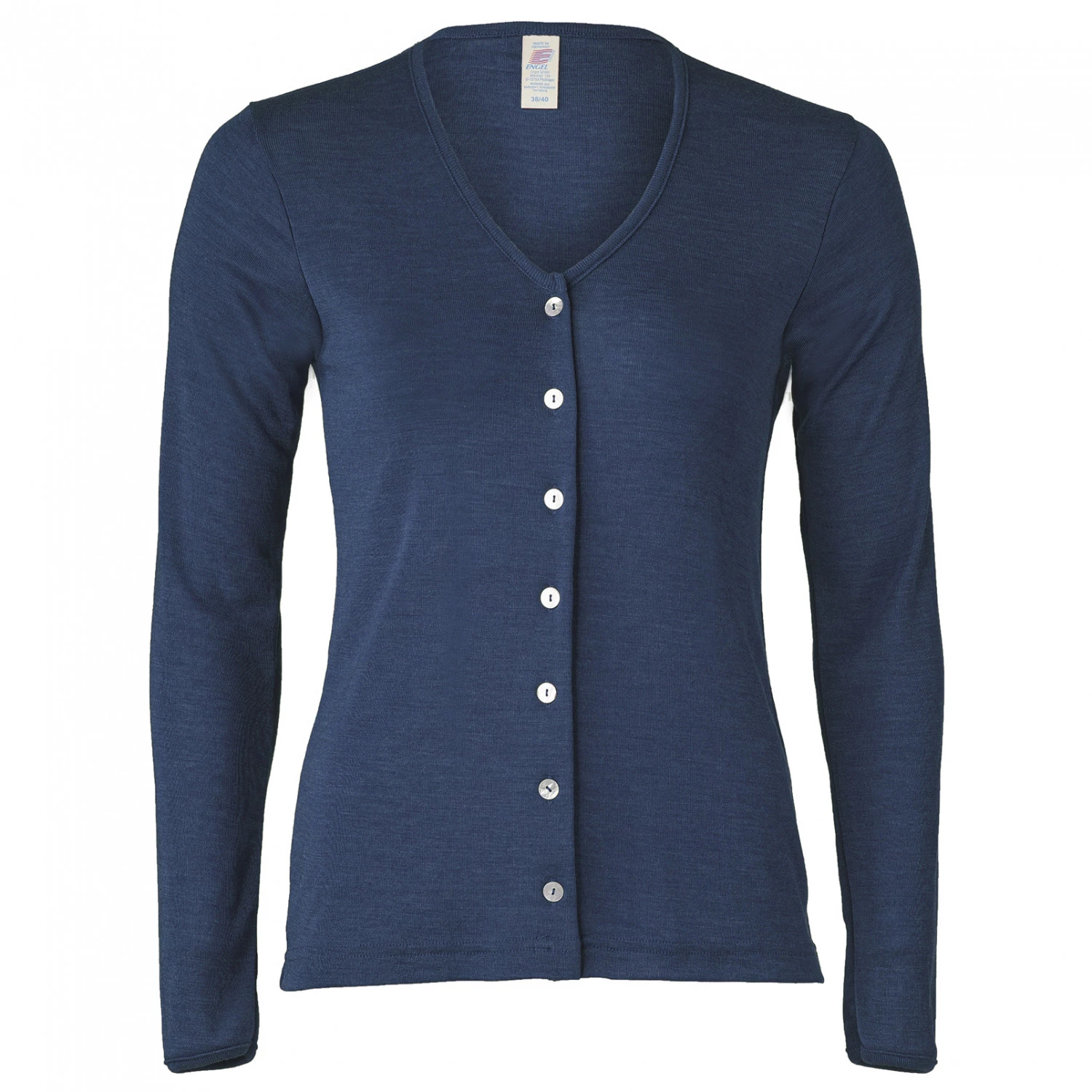 Engel - Damen Cardigan Feinripp - Veste en laine – Image 5