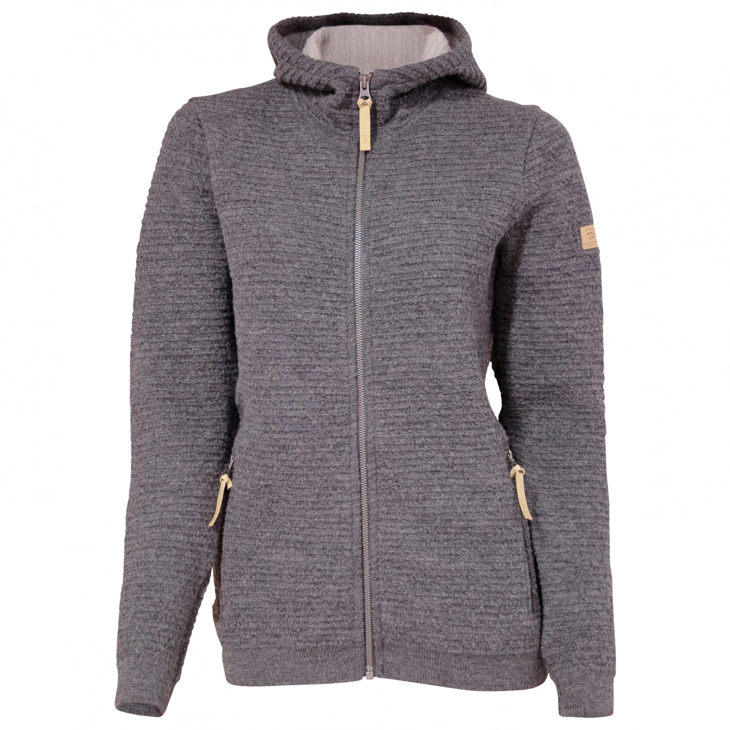 Ivanhoe of Sweden - Women's Morel Hood - Veste en laine – Image 2