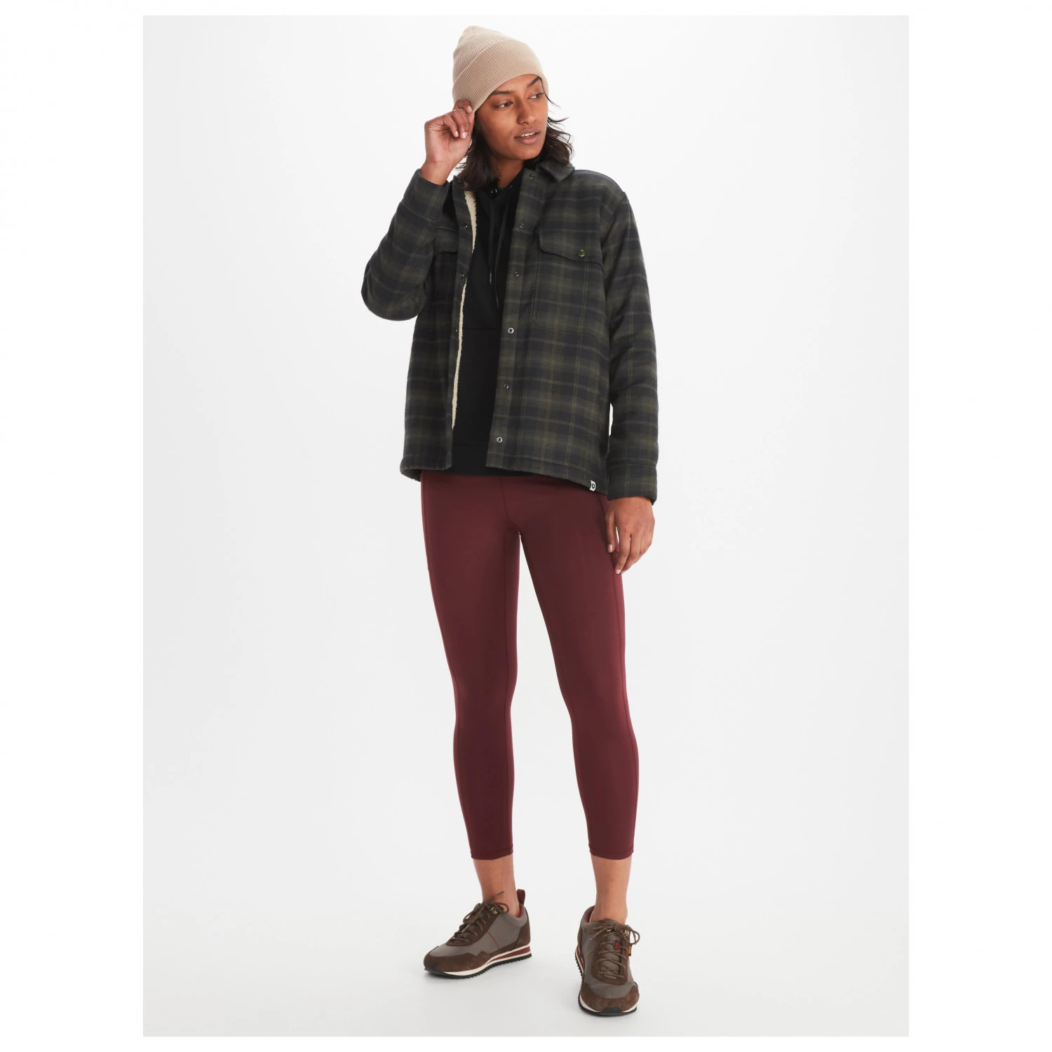 Marmot - Women's Ridgefield HW Sherpa Lined Flannel - Veste de loisirs – Image 3