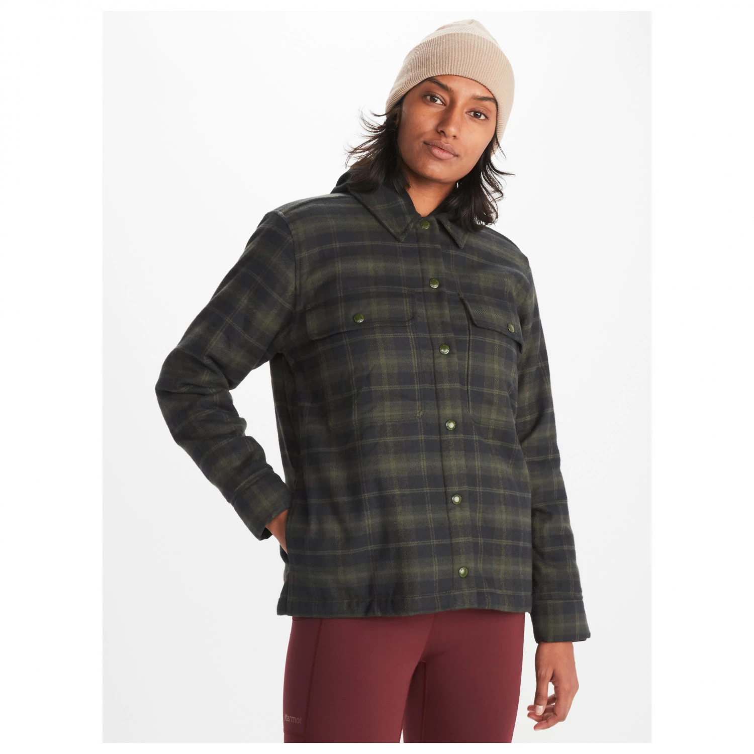 Marmot - Women's Ridgefield HW Sherpa Lined Flannel - Veste de loisirs – Image 4