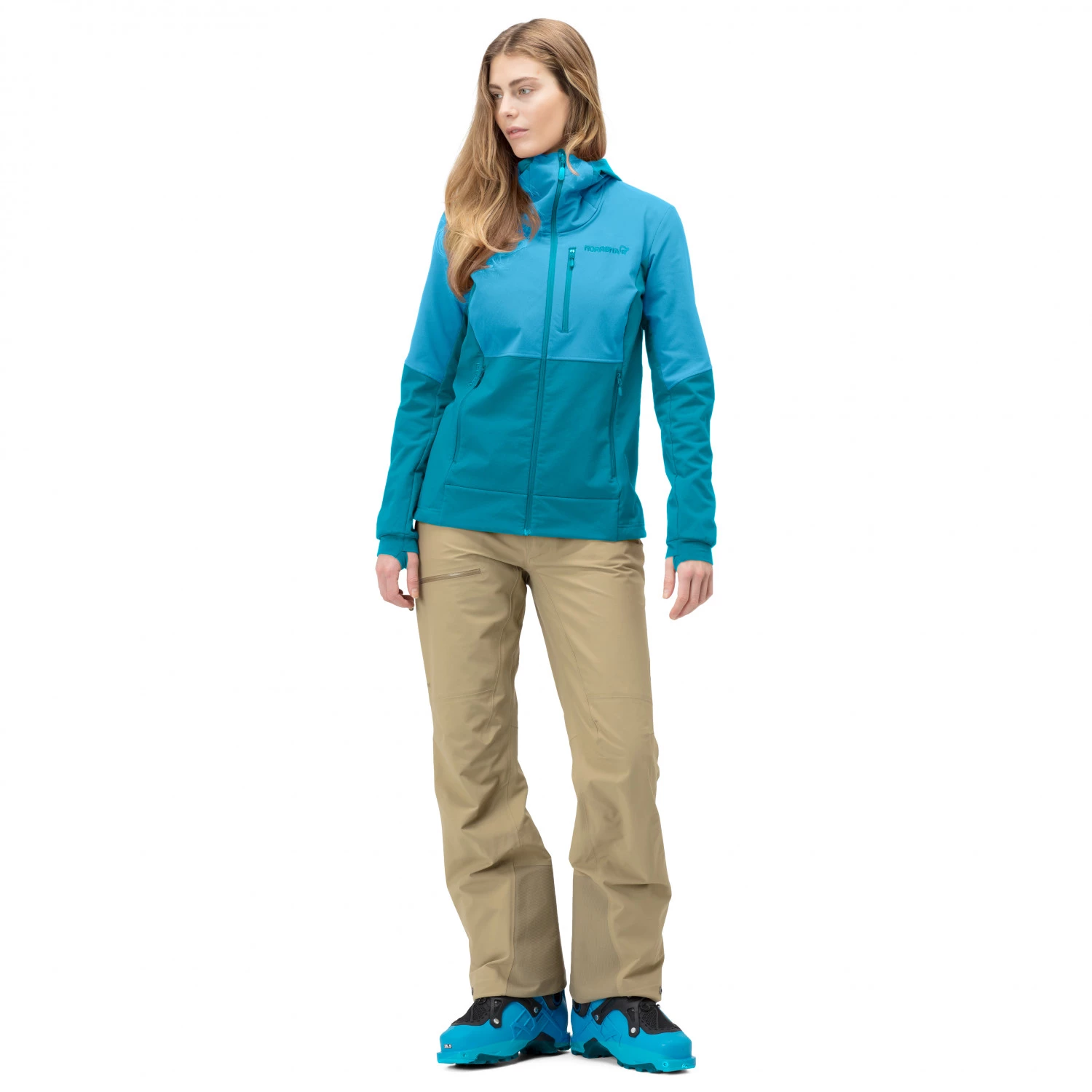 Norrøna - Women's Lofoten Hiloflex200 Hood - Veste softshell – Image 3
