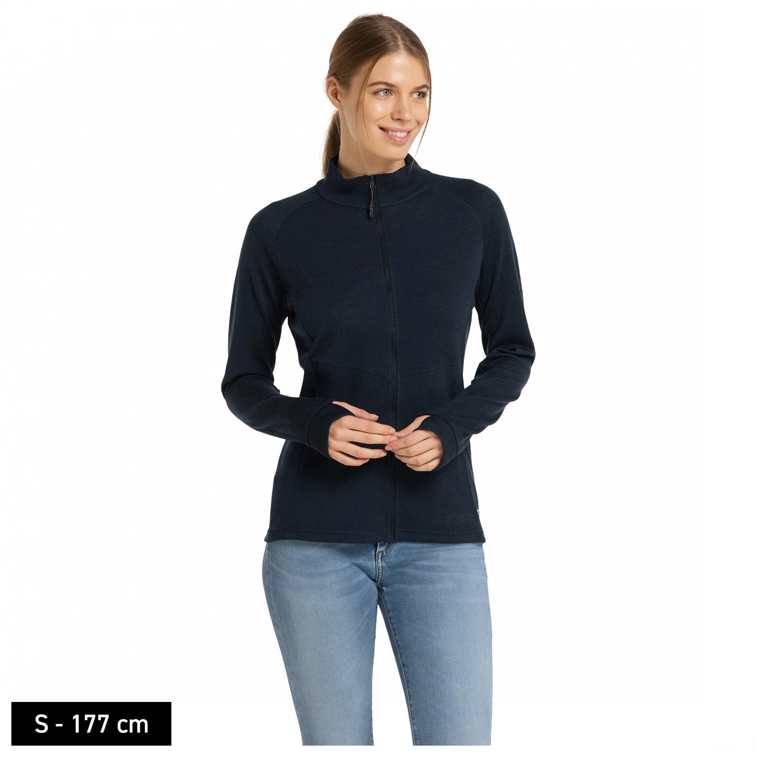 Stoic - Women's Merino260 StadjanSt. Jacket - Pull en laine mérinos – Image 3