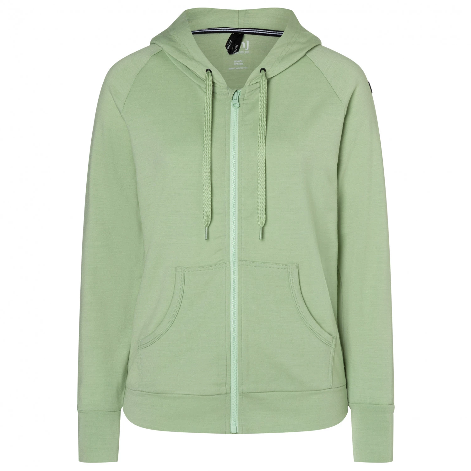 Super.natural - Women's Essential Zip Hoodie - Sweat à capuche en mérinos