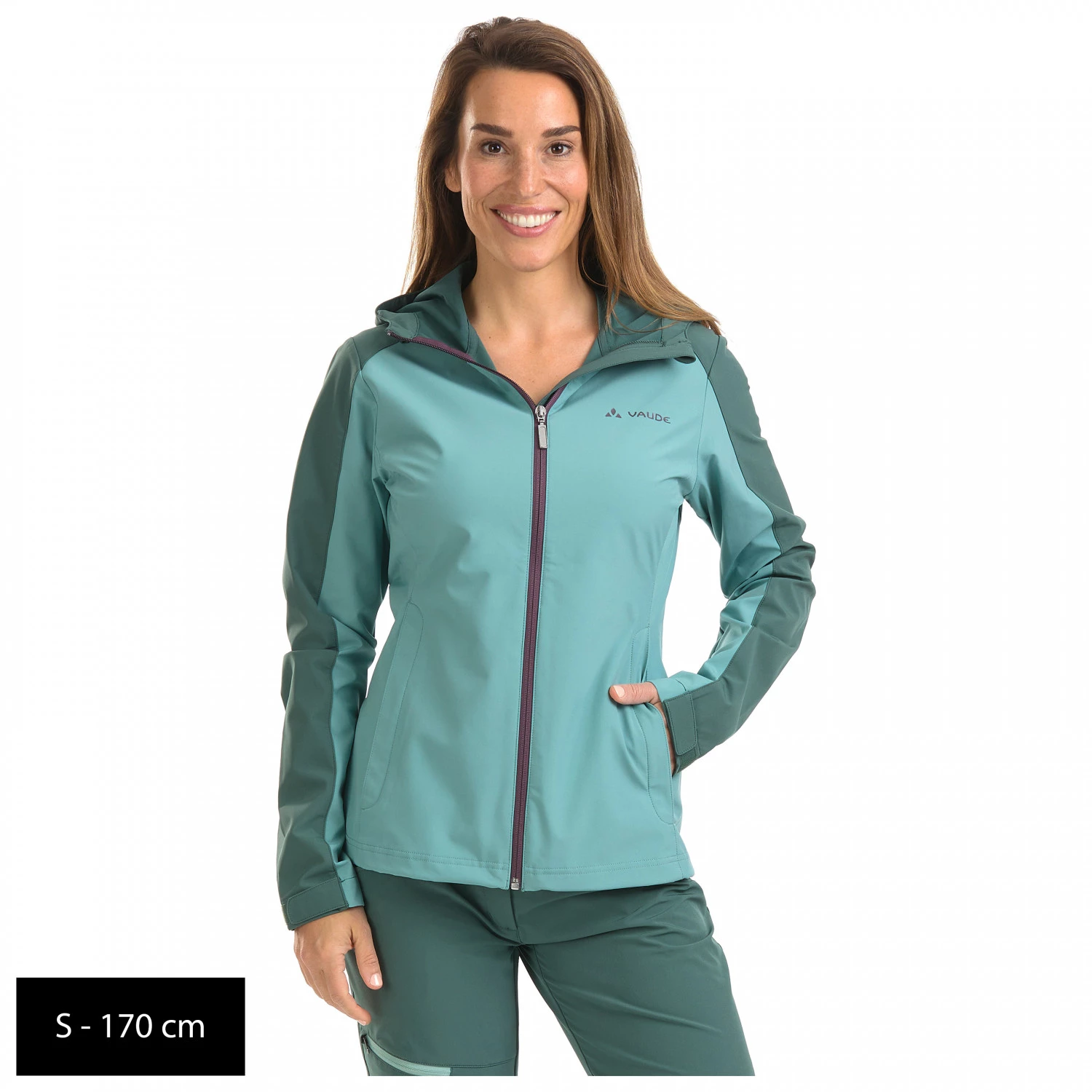 Vaude - Women's Itri Hoody Jacket - Veste softshell – Image 6