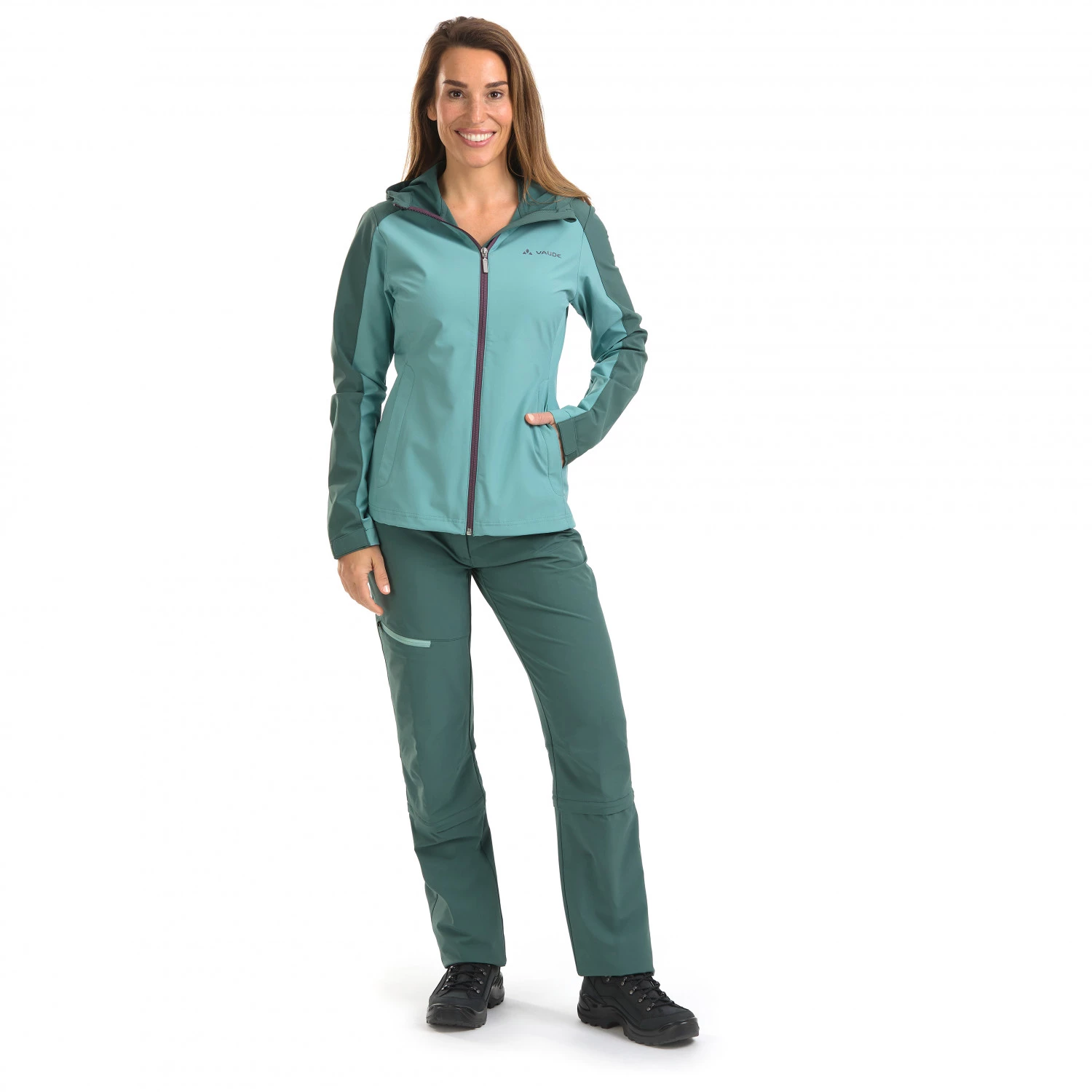 Vaude - Women's Itri Hoody Jacket - Veste softshell – Image 5