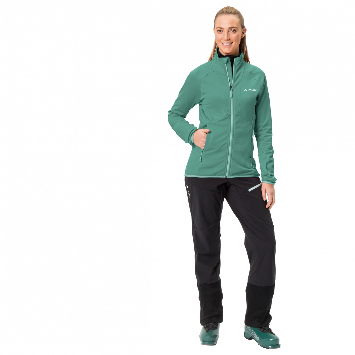 Vaude - Women's Monviso Fleece Full Zip Jacket II - Veste polaire – Image 6